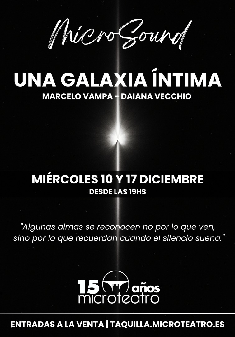 Una galaxia íntima - Microteatro