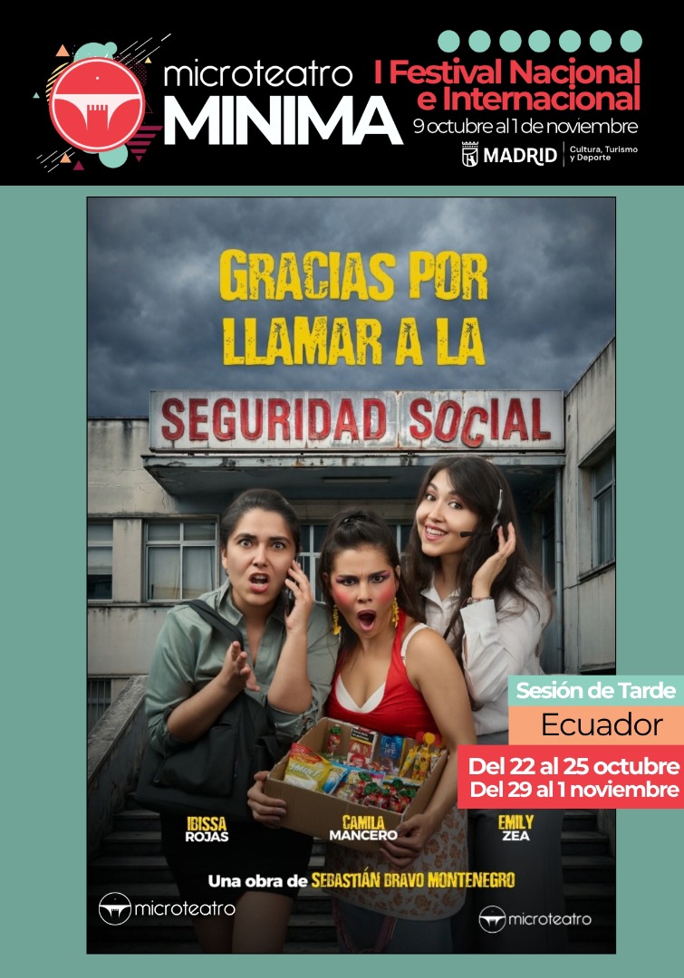 Gracias por llamar a la Seguridad Social - Microteatro