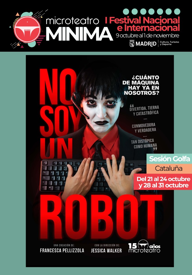No soy un robot - Microteatro