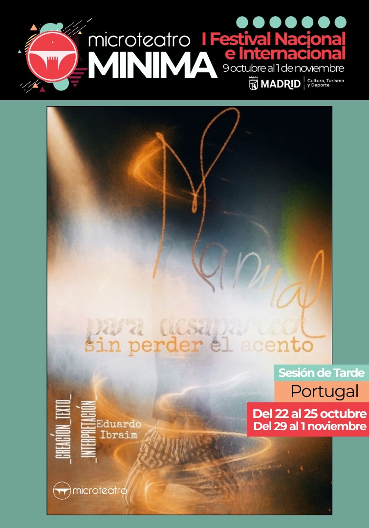 Manual para desaparecer sin perder el acento  - Microteatro