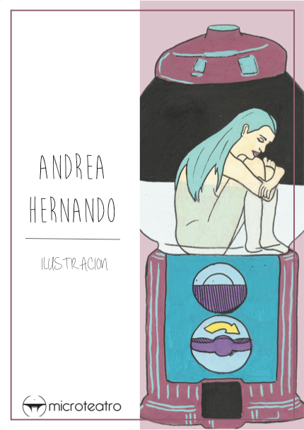 Ilustración, de Andrea Hernando – Microteatro