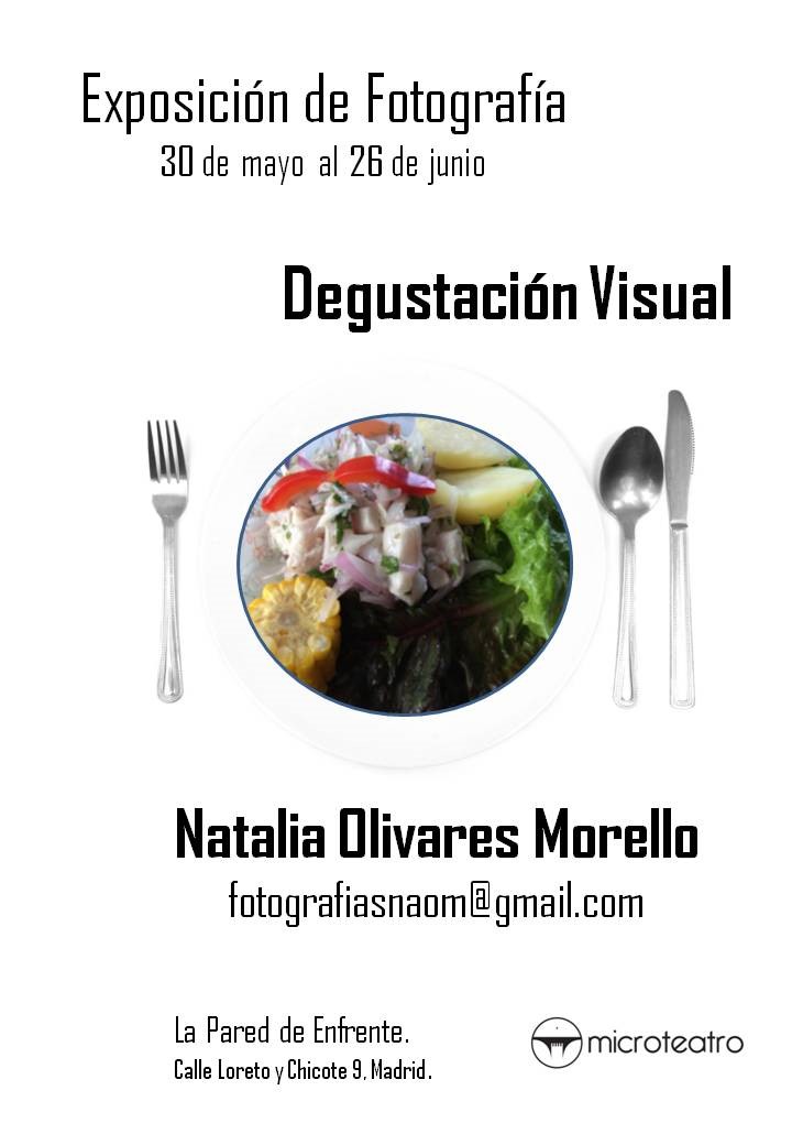 Degustación visual, <br>de Natalia Olivares Morello – Microteatro
